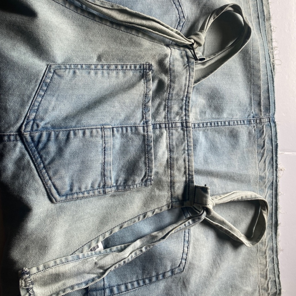Forever 21 denim dress overall (M)